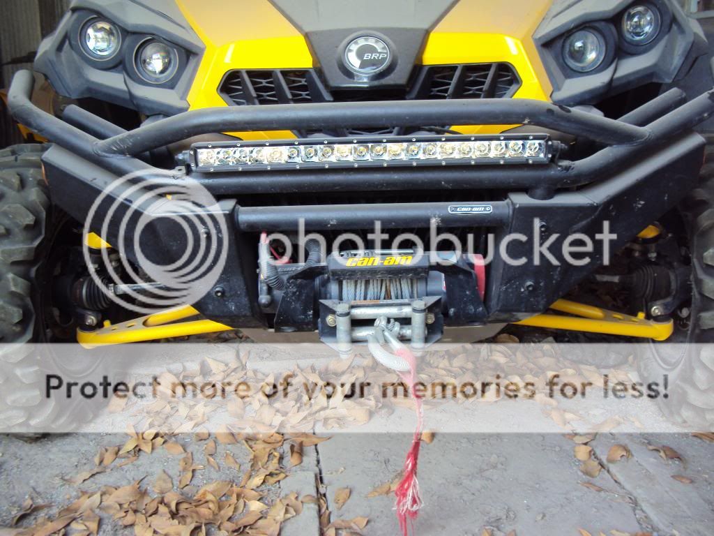 LED Light Bar Mounting Location CanAm Commander Forum